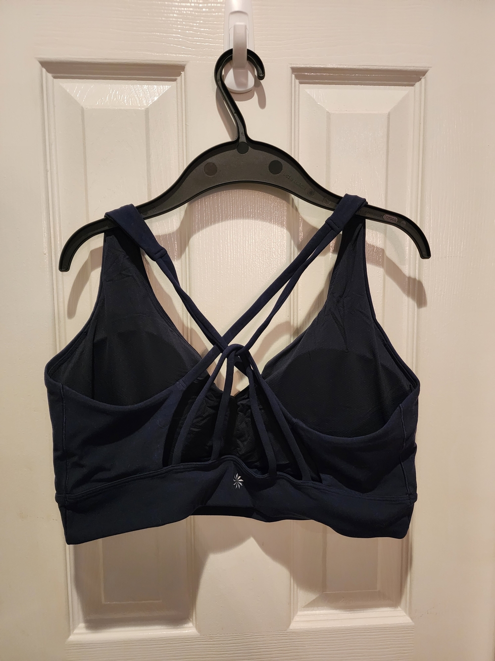 Athleta Navy Blue Solace Sports Bra D-DD - Picture 2 of 2